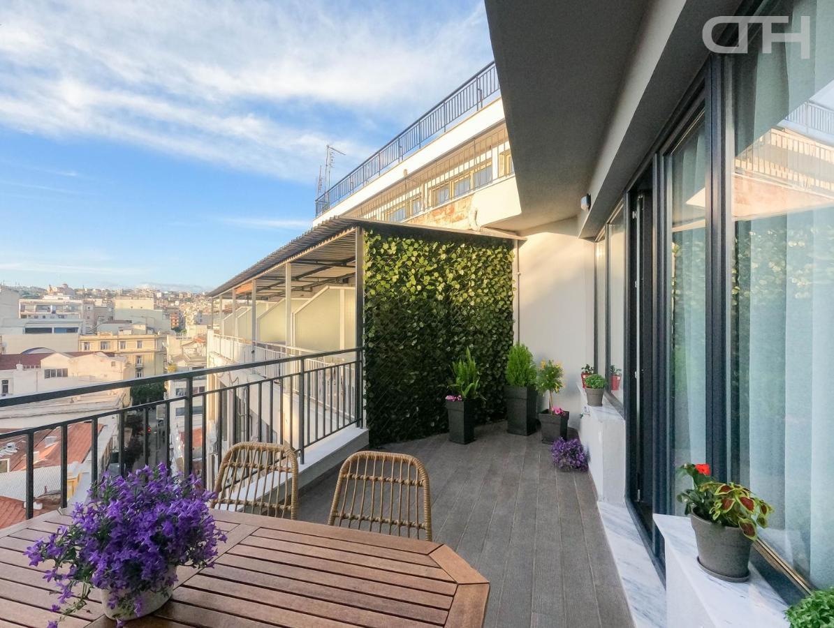 Luxury 80M2 Apartment With Balcony Downtown Saloniki Zewnętrze zdjęcie